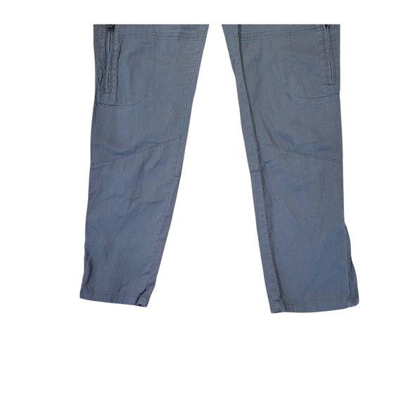 Joes Jeans Women Cargo Pants Gray Zipped Pockets Flat Front Cotton 28 Pre-owned - Picture 4 of 7